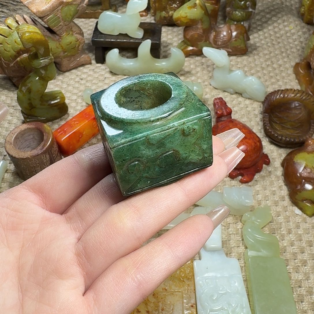 白玉菩提吊坠挂件