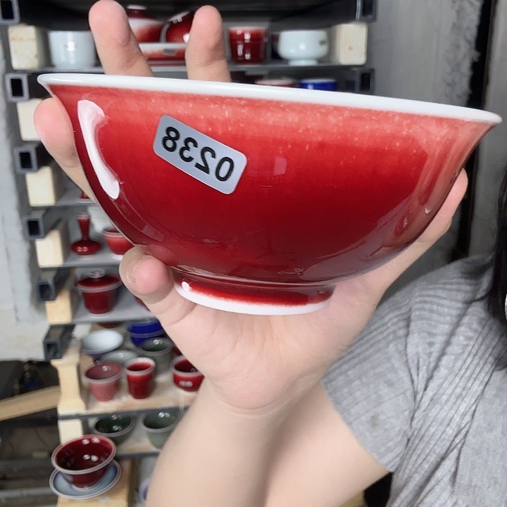 瓷片景德镇郎红陶瓷