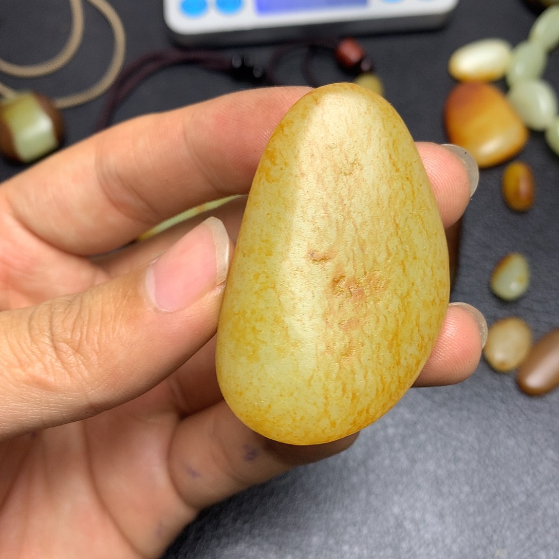 专***）和田玉未镶嵌挂件