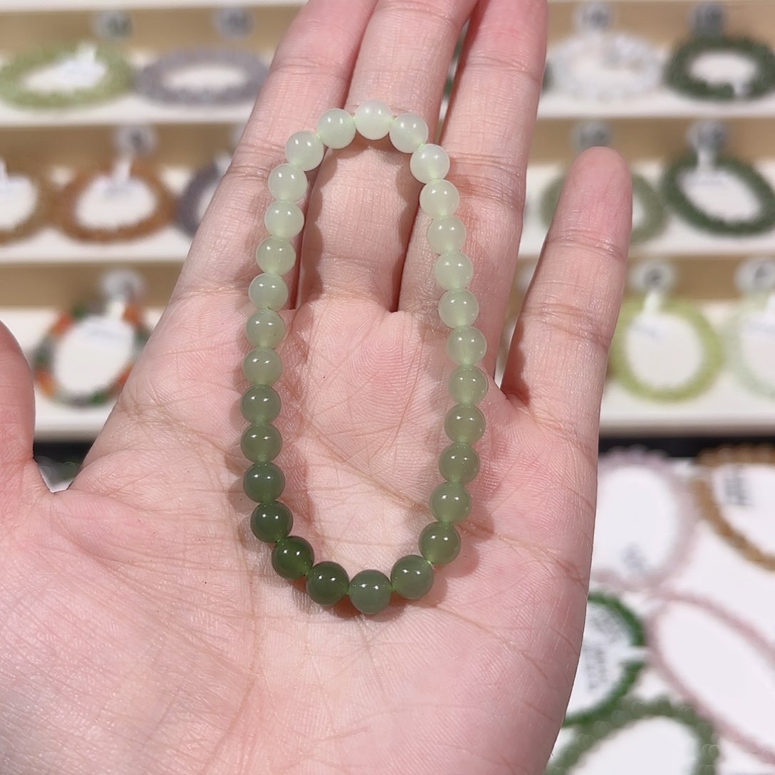 和田玉手链未镶嵌a