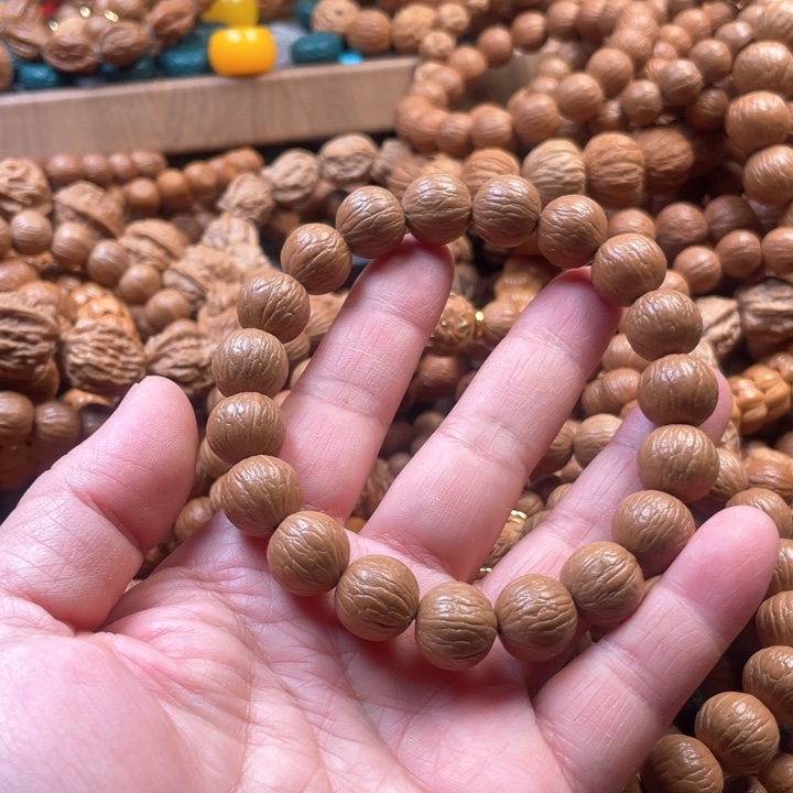 猴头核桃手串W*W1.3同尺聚宝盆