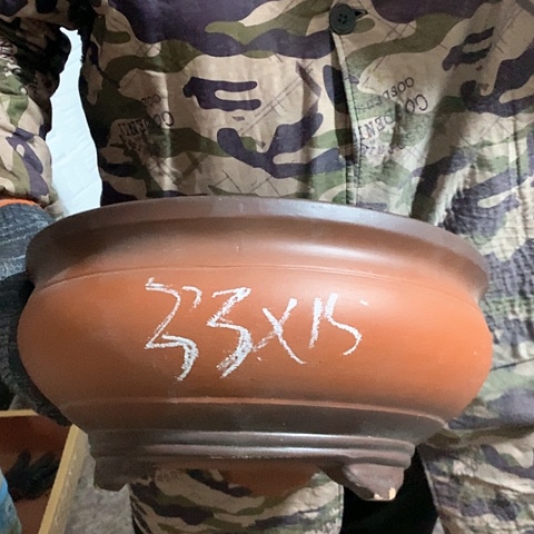 紫砂花盆手工制作