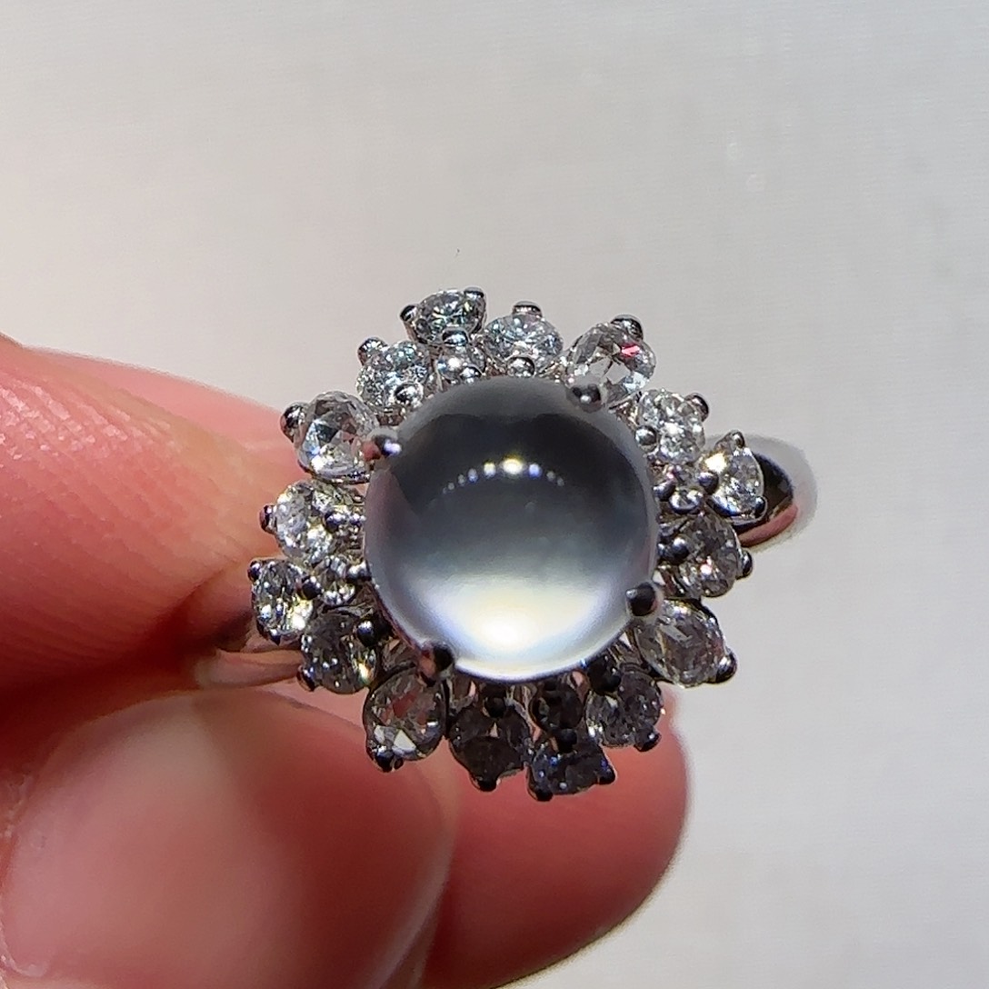 翡翠戒指18K金镶嵌李****i戒指