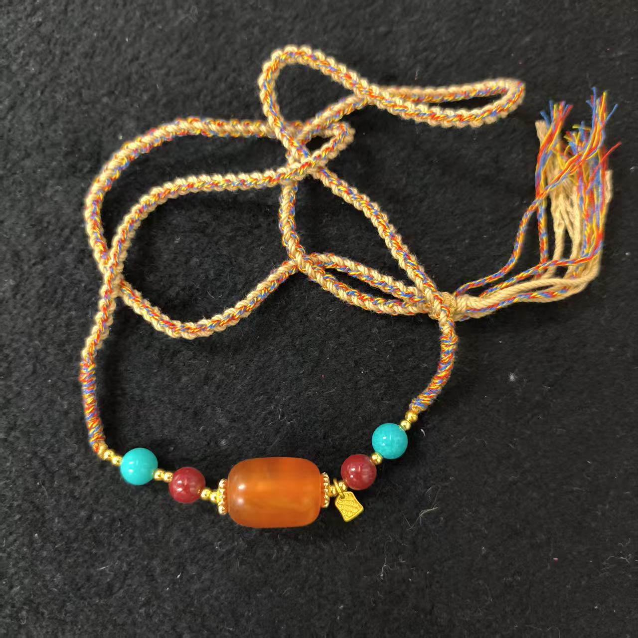 蜜蜡桶珠套绳*多样性发一件