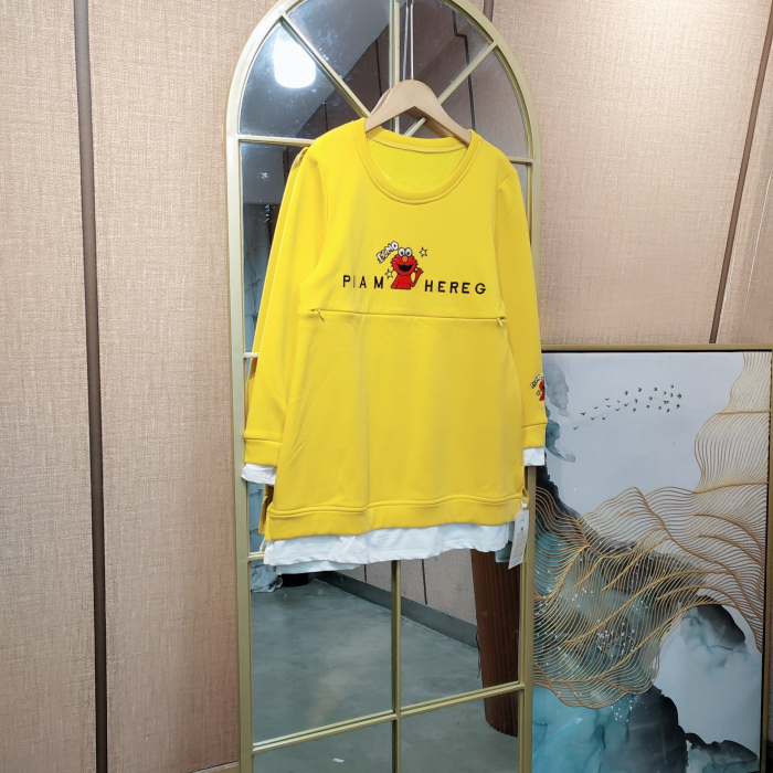 BG259孕妇黄色卫衣90-120