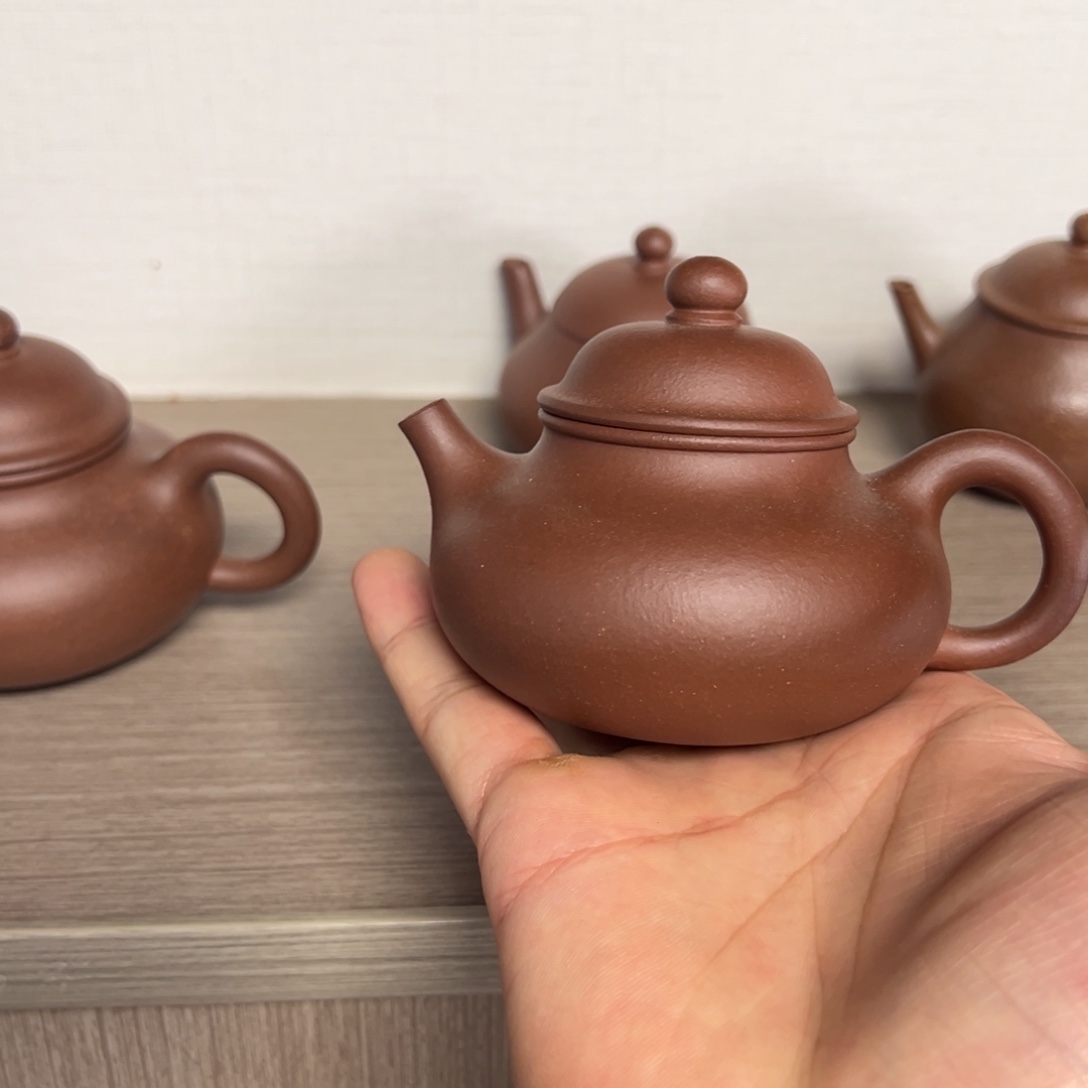 茶壶紫砂底槽清容天160cc