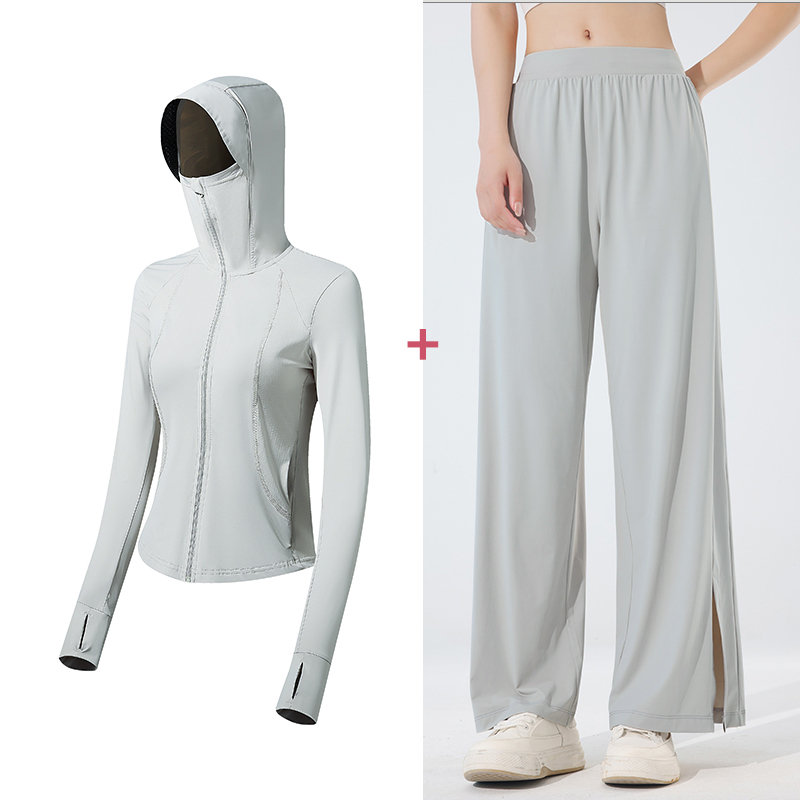 【1号+2号=3号套餐】星空帽檐3.0升级冰丝防晒衣女款立领修身薄款