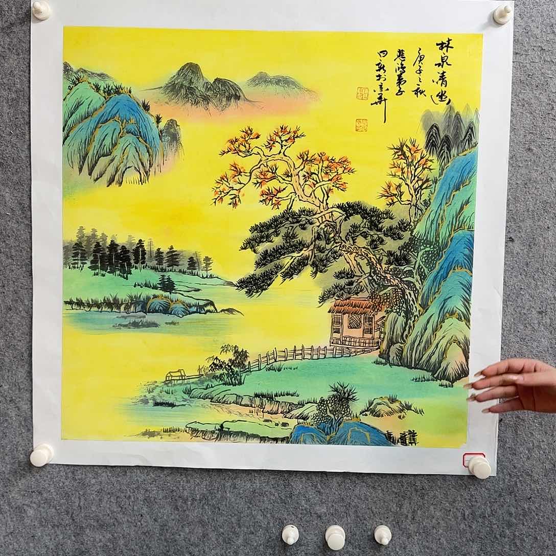 书法作品多次参加