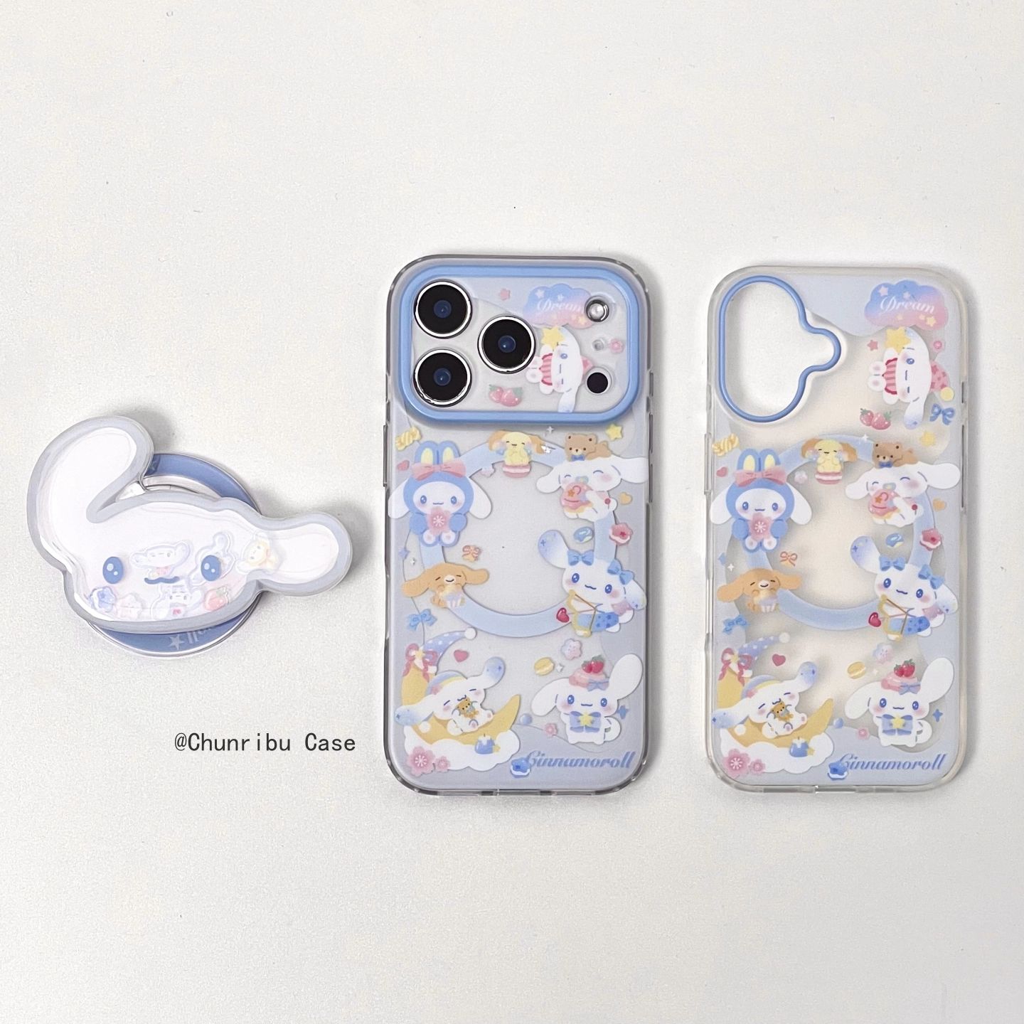 可爱卡通磨砂玉桂狗围边适用苹果17/16promax手机壳磁吸15/14/13