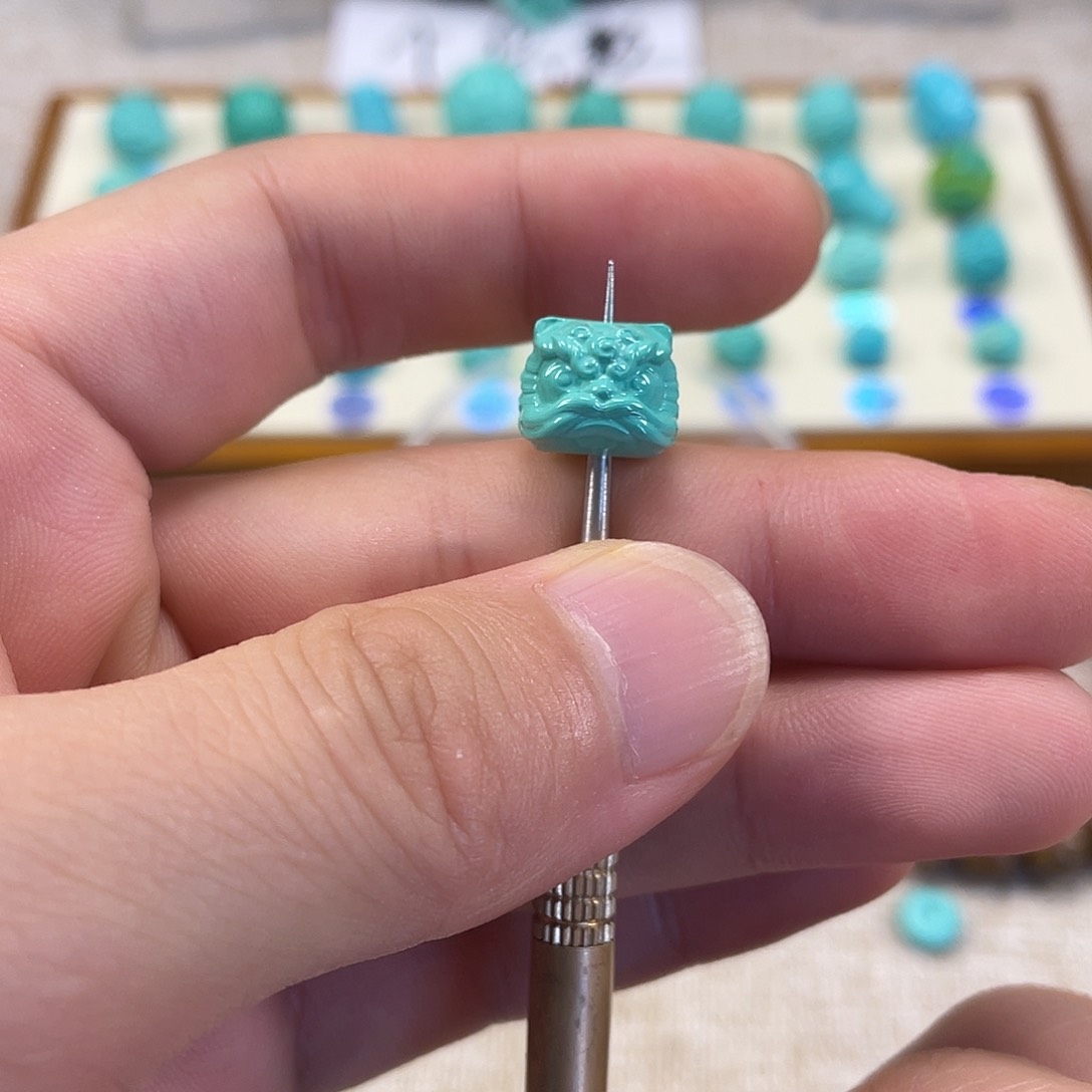 原生态湖北松配饰，直径11