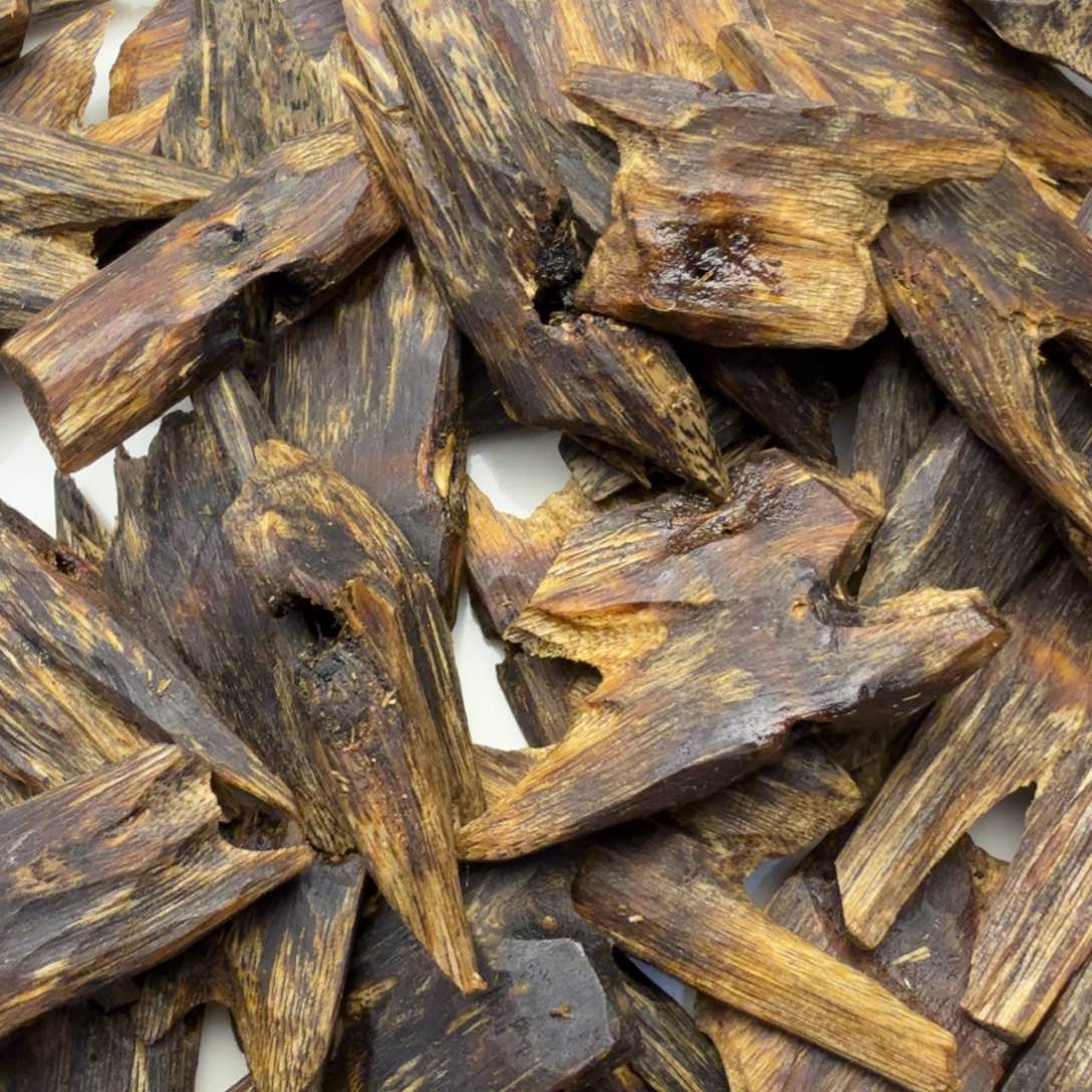 沉香沉香碎屑沉水乌身原叶漏油料20g