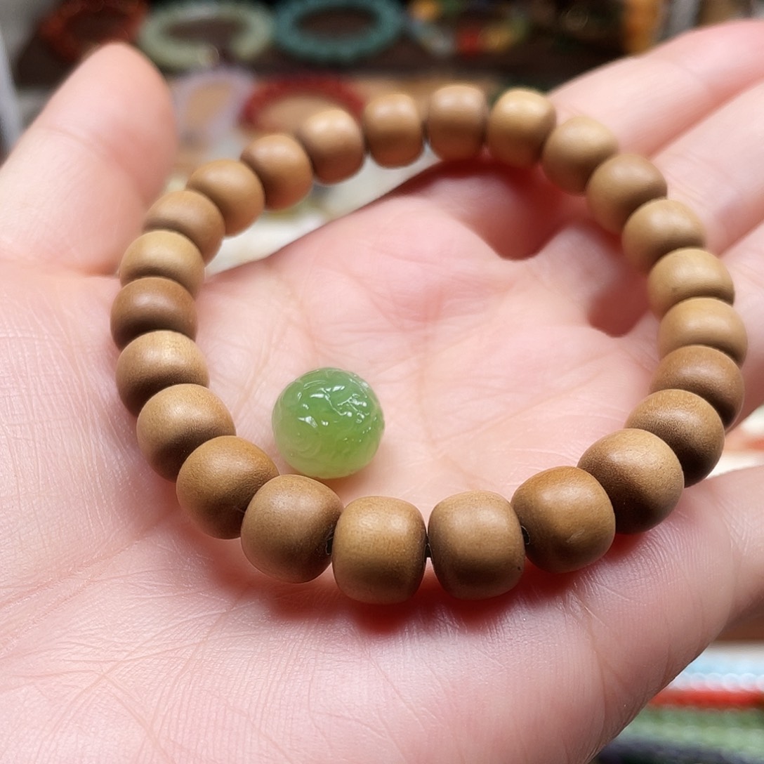 檀香木手串/手链檀香木卡1.0单圈手串