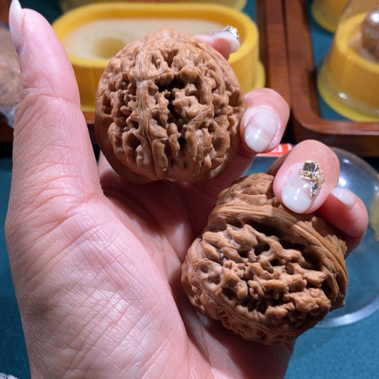 【闪购商品】文玩核桃吊坠《**》凤凰台