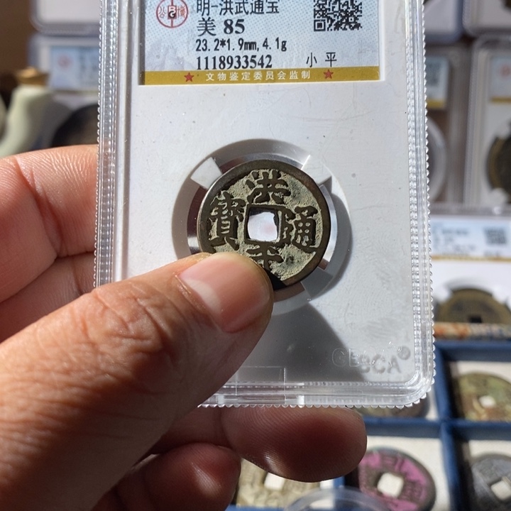 铜?洪武通宝～乐泉