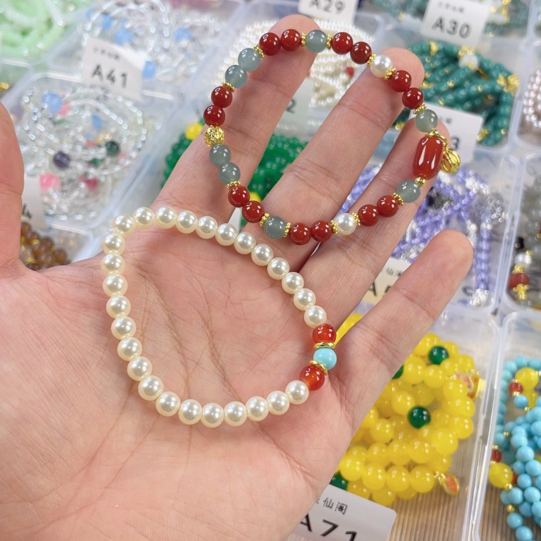 玛瑙手饰银S925镀金镶嵌