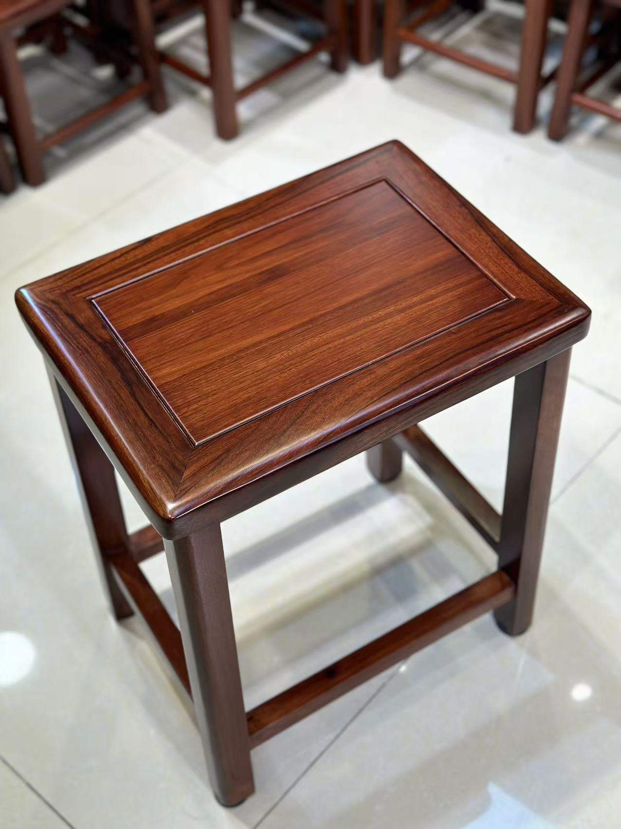 【高凳子】餐凳休闲茶桌凳子家用客厅中式简约餐桌凳子