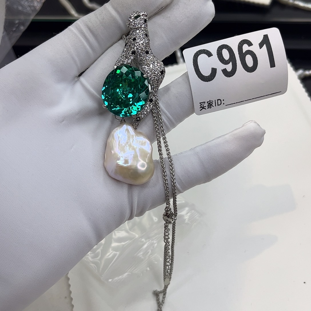 合金淡水珍珠耳饰