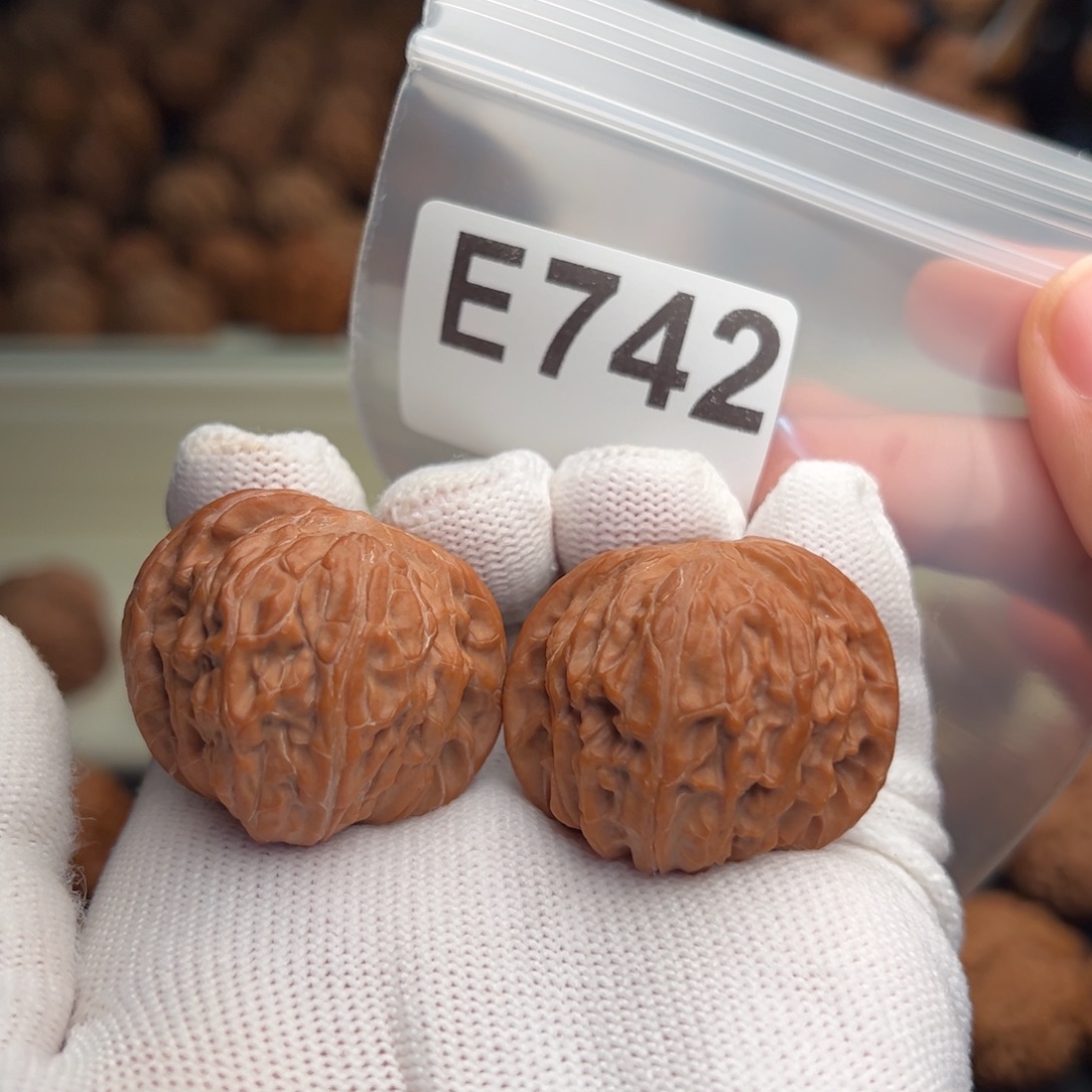 吊坠文玩核桃E742磨盘36