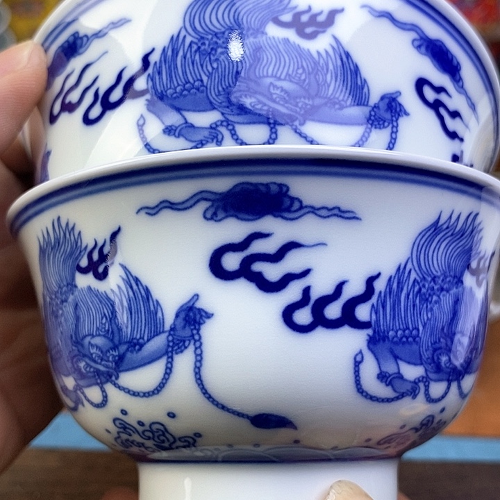 景德镇陶瓷藏式茶碗