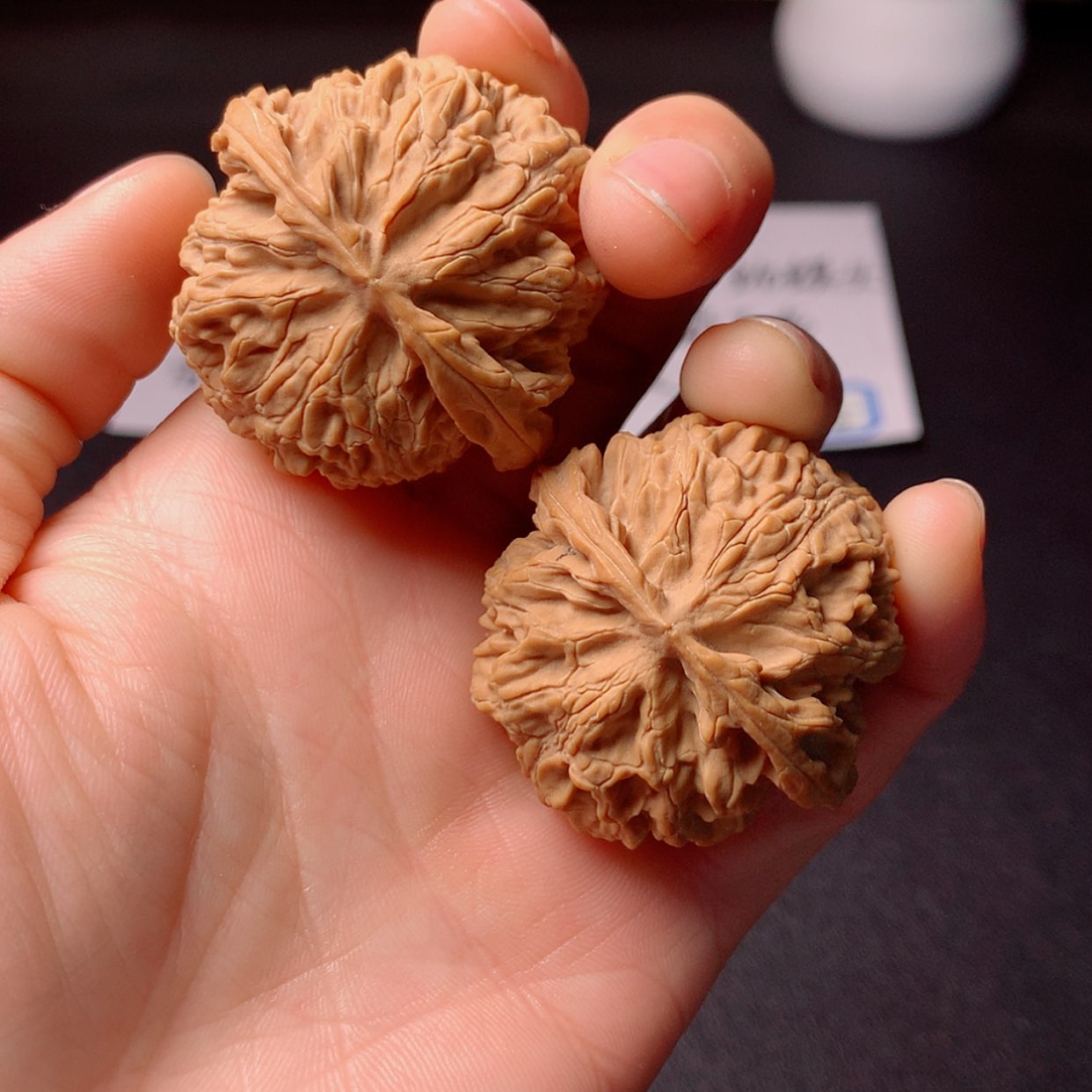 【闪购商品】文玩核桃把件苹果园41