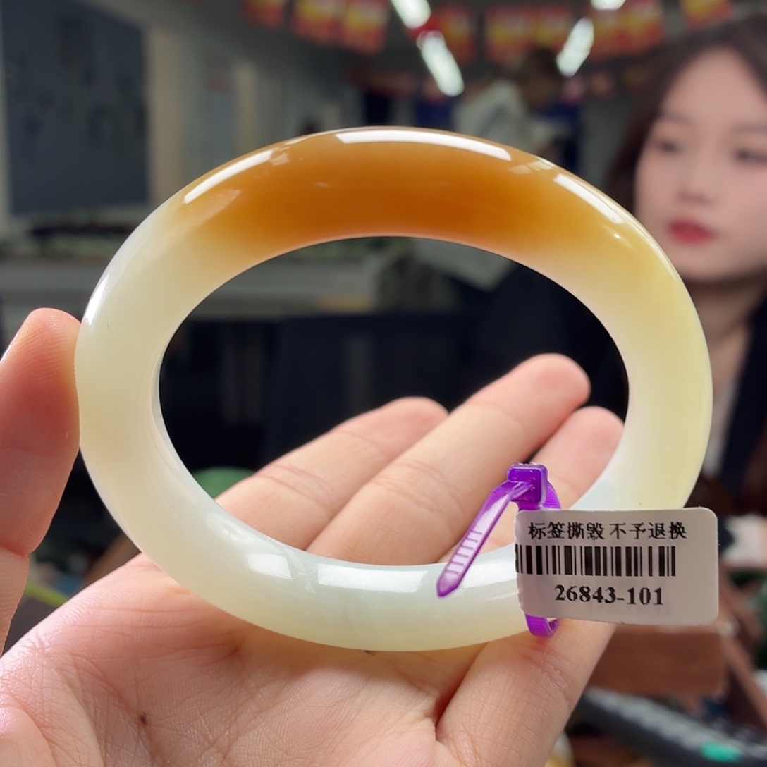 未镶嵌手镯和田玉5758