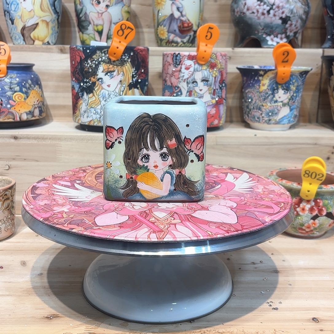 紫砂花盆手工花盆默认微瑕8/10