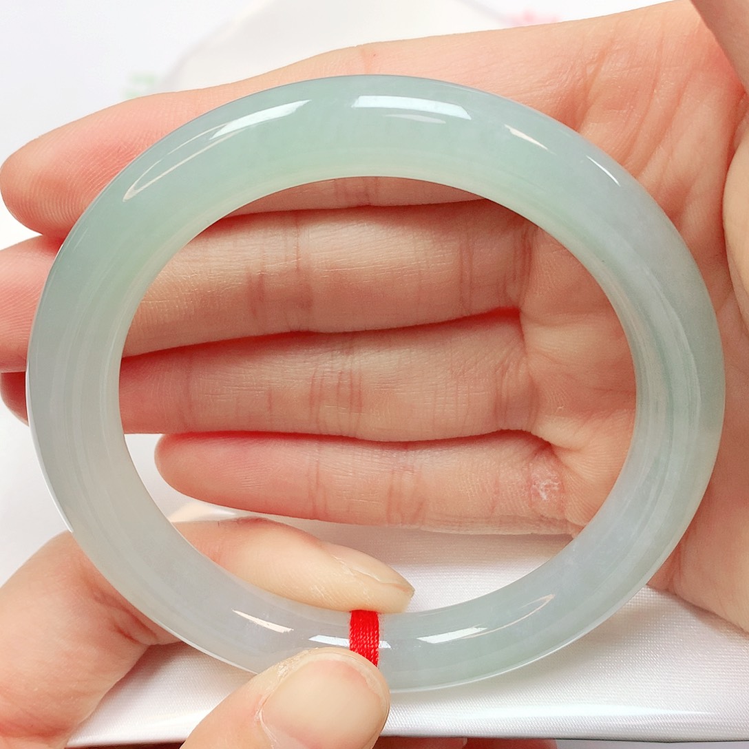 未镶嵌手镯翡翠翡翠手镯55圆