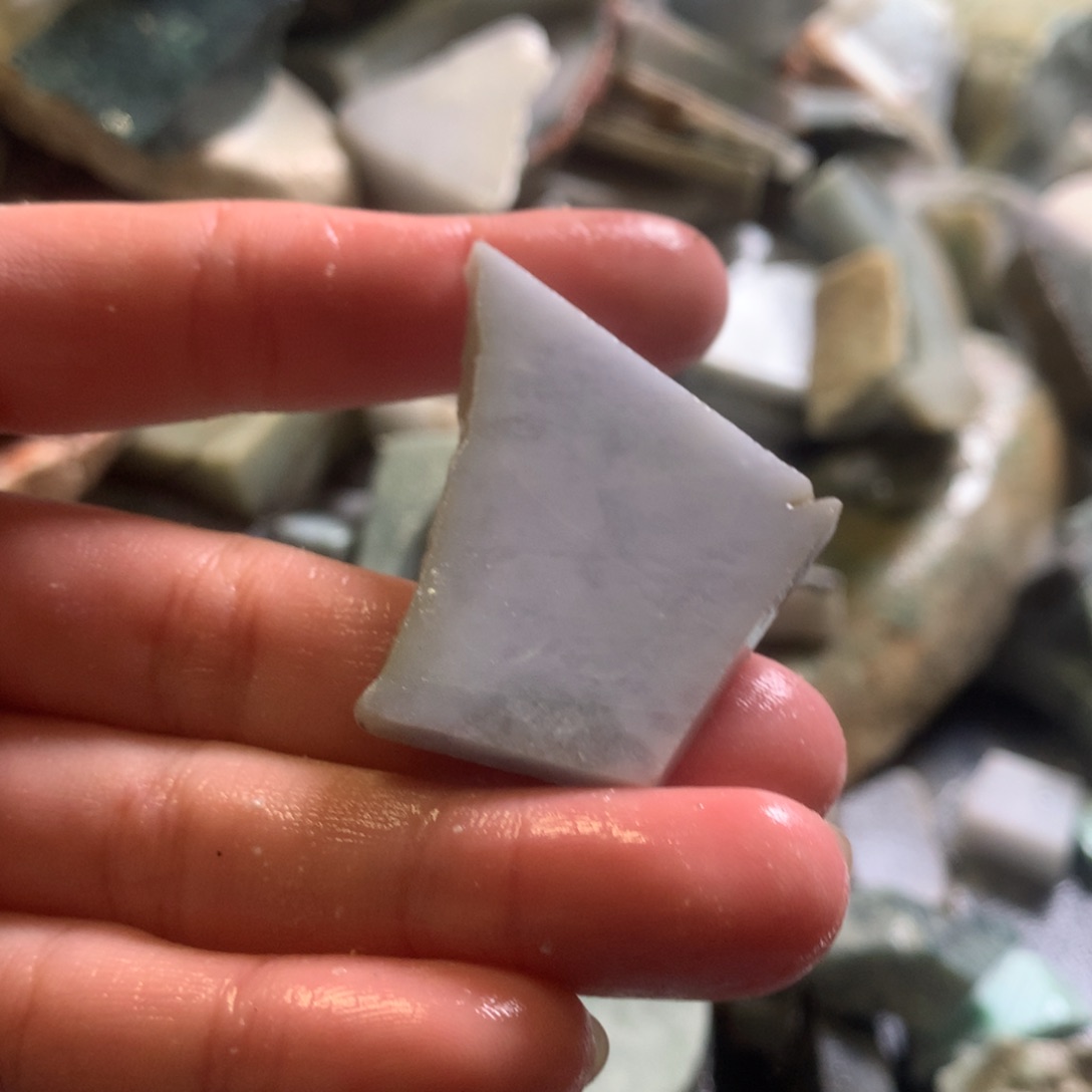 翡翠颈饰未镶嵌缅甸翡翠