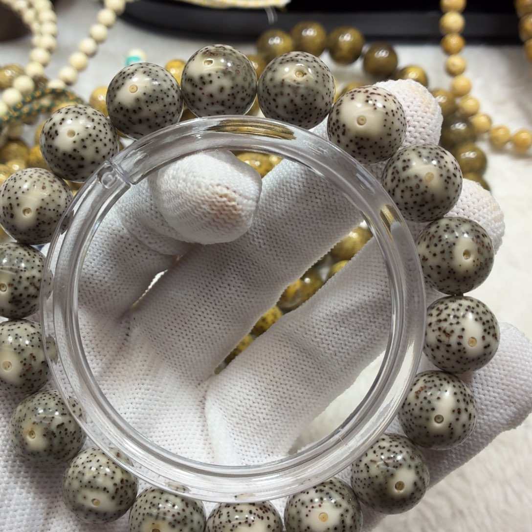 *****星月菩提手串青花瓷13圆