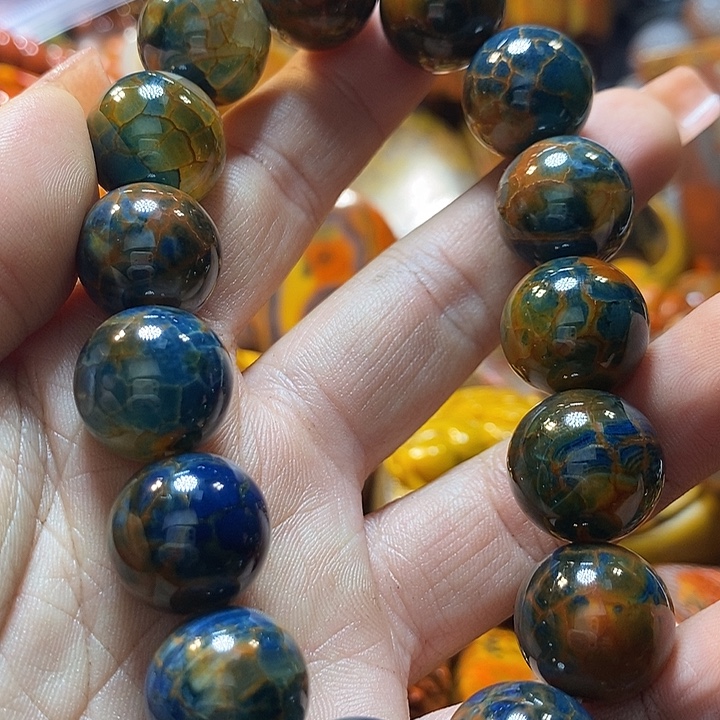 用***1玛瑙/玉髓未镶嵌手链