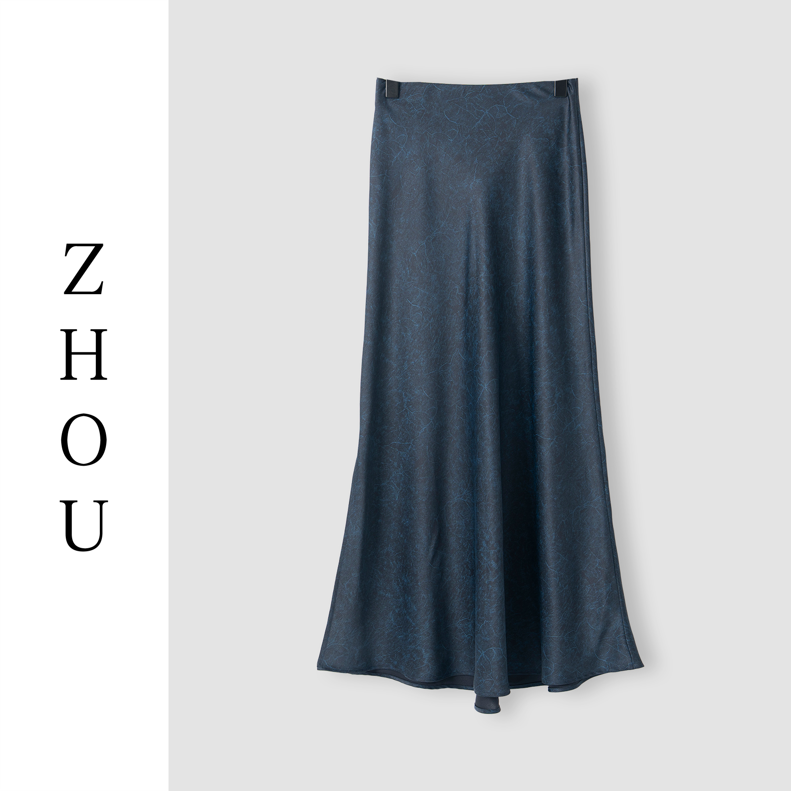 （周哥甄选）深蓝半身裙-22190