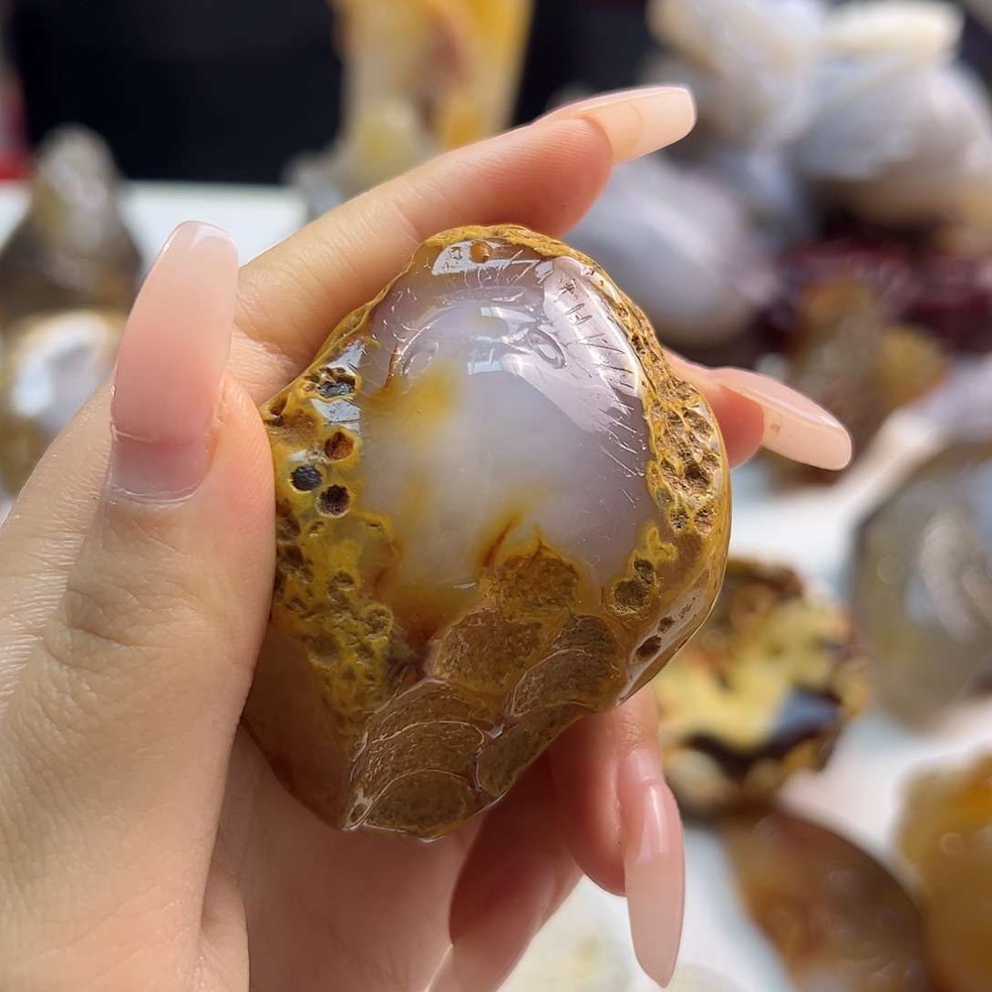 玛瑙/玉髓未镶嵌颈饰