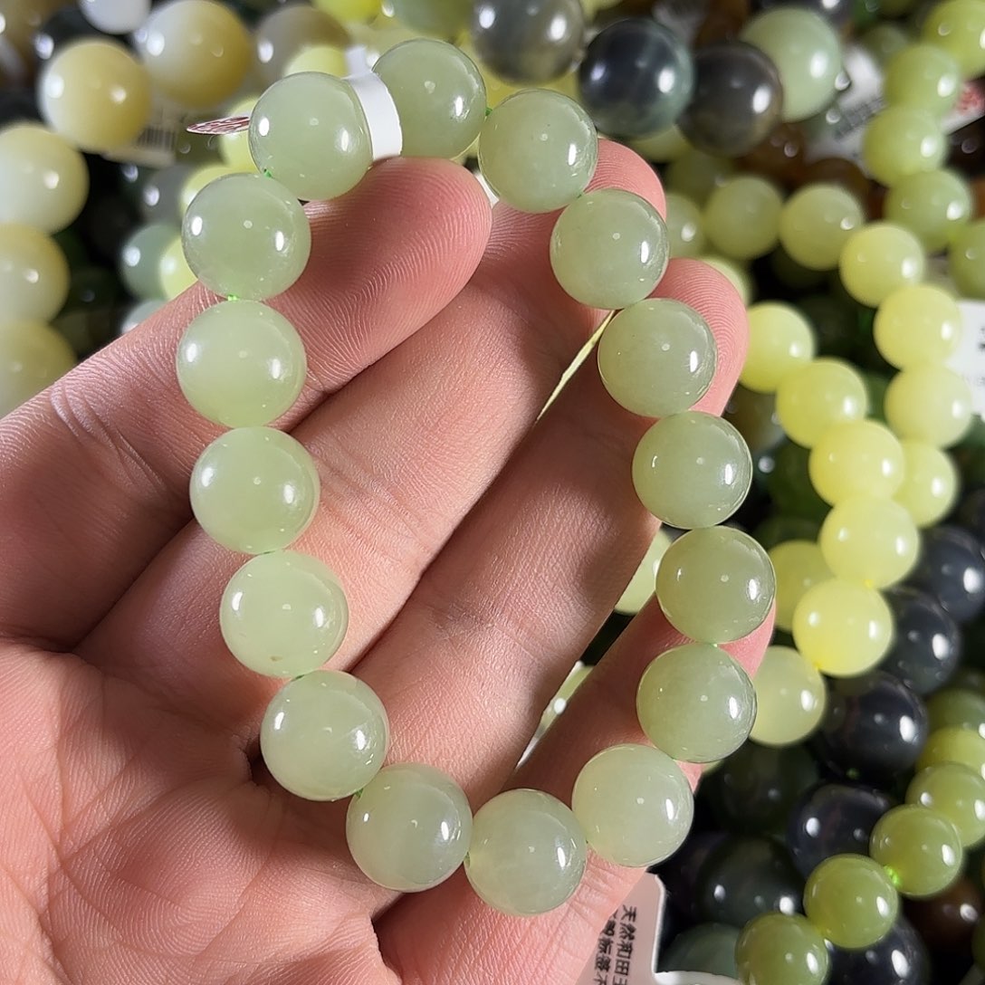 和田玉手链未镶嵌W60