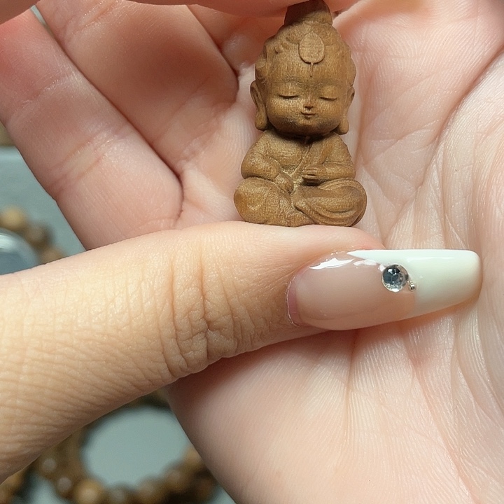 檀香木老山檀香宝宝佛