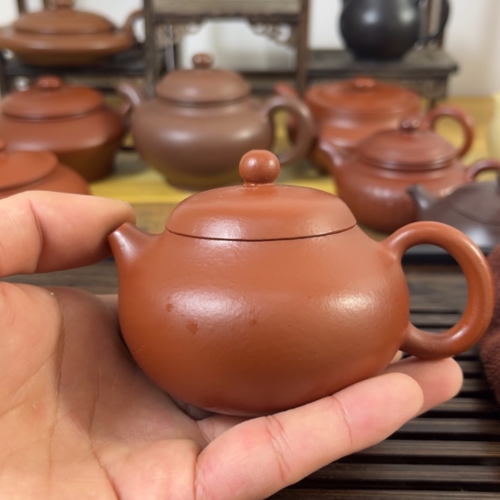 原矿紫砂半手工制作