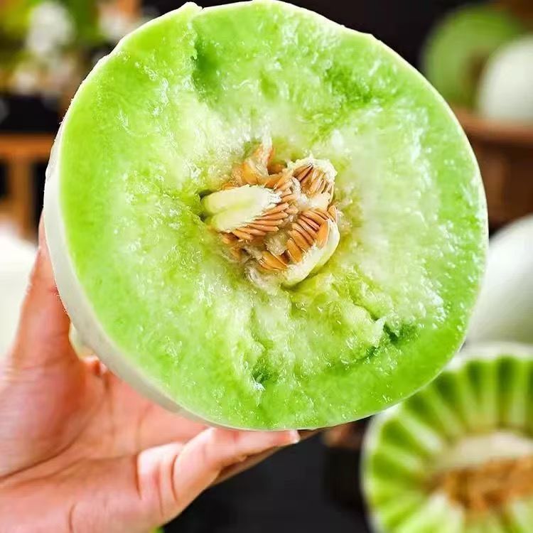 山东头茬玉菇冰淇淋甜瓜新鲜应季软糯香甜水果