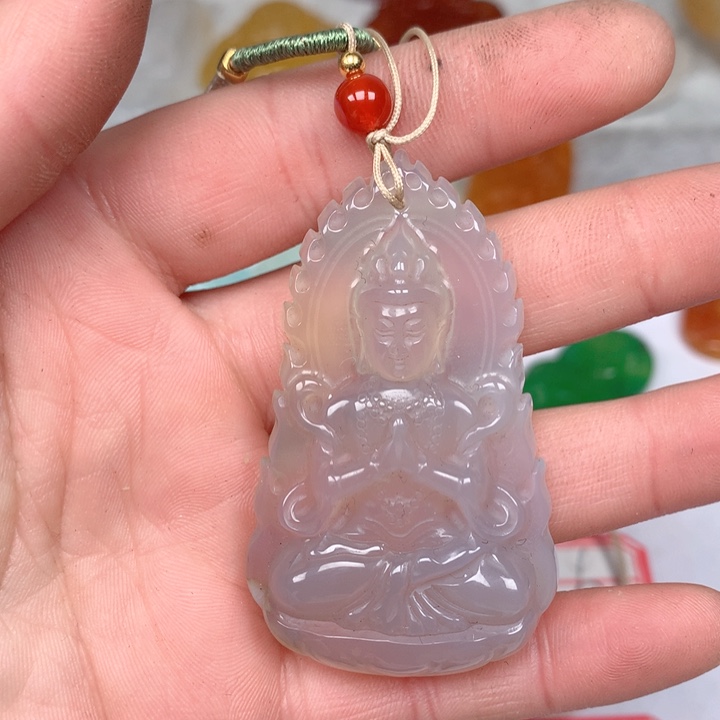 玛瑙/玉髓颈饰未镶嵌L****n