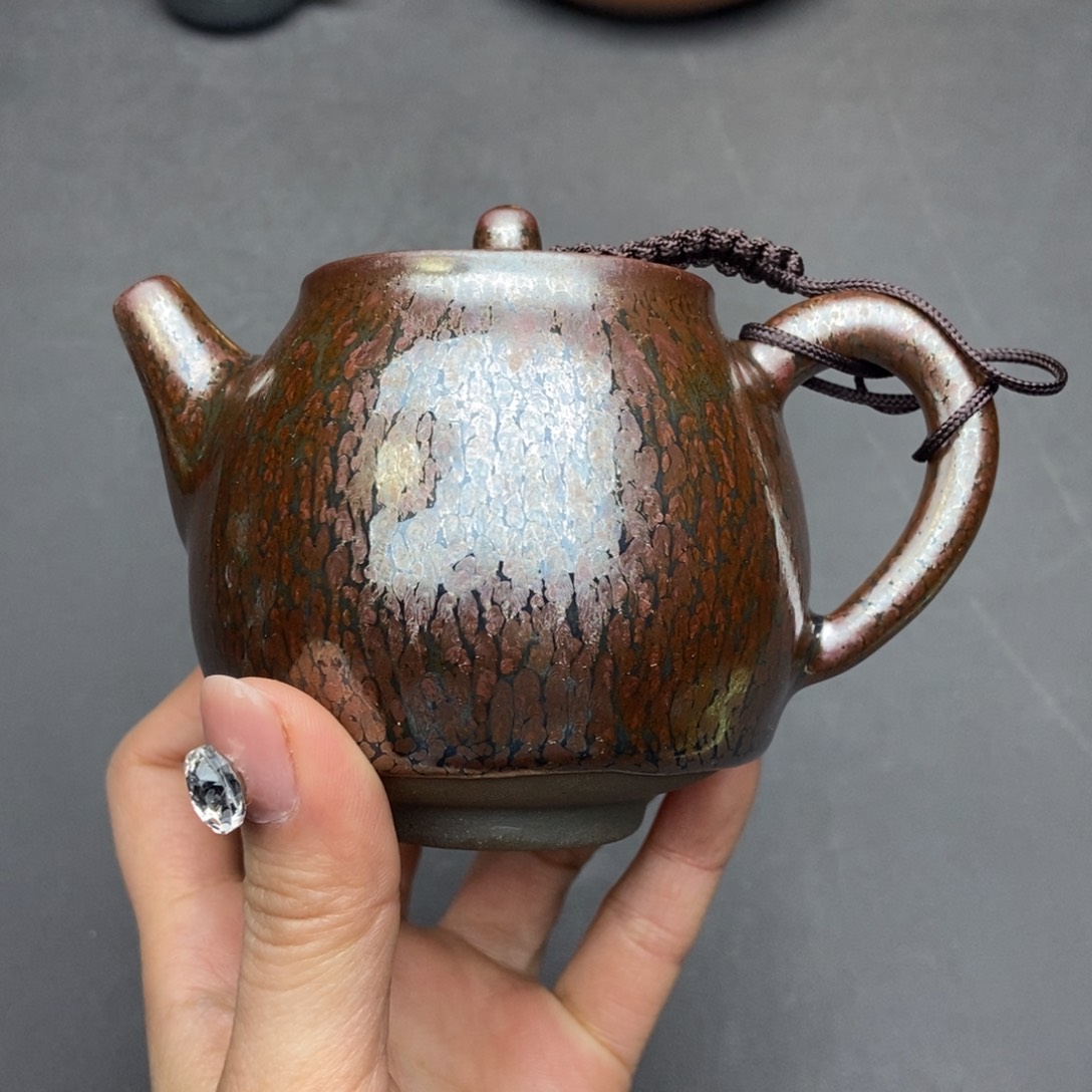 茶盏小敏建盏原矿铁胎