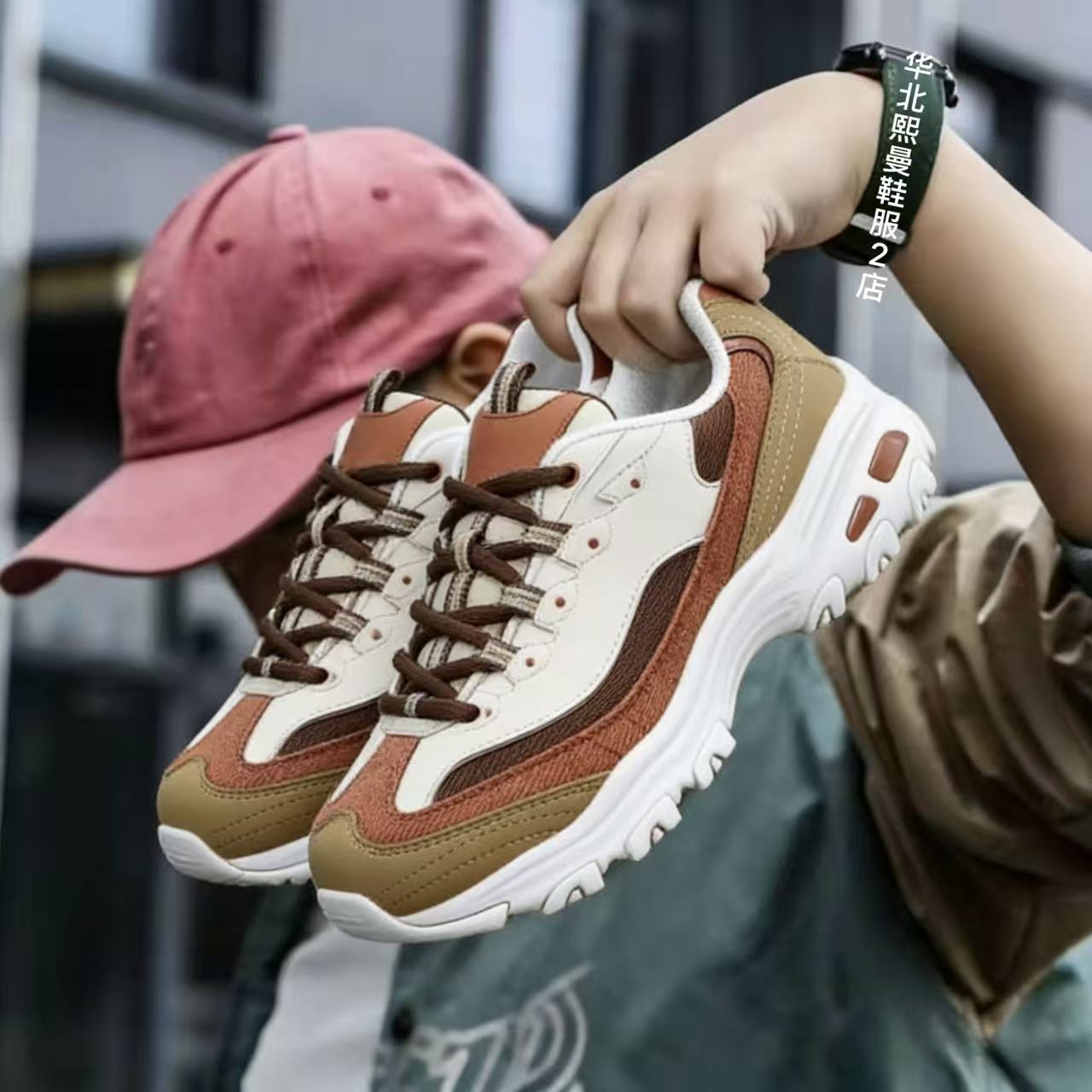 【秋冬＋运费险】厚底ins休闲增高熊猫男鞋女鞋跑步鞋运动鞋老爹鞋