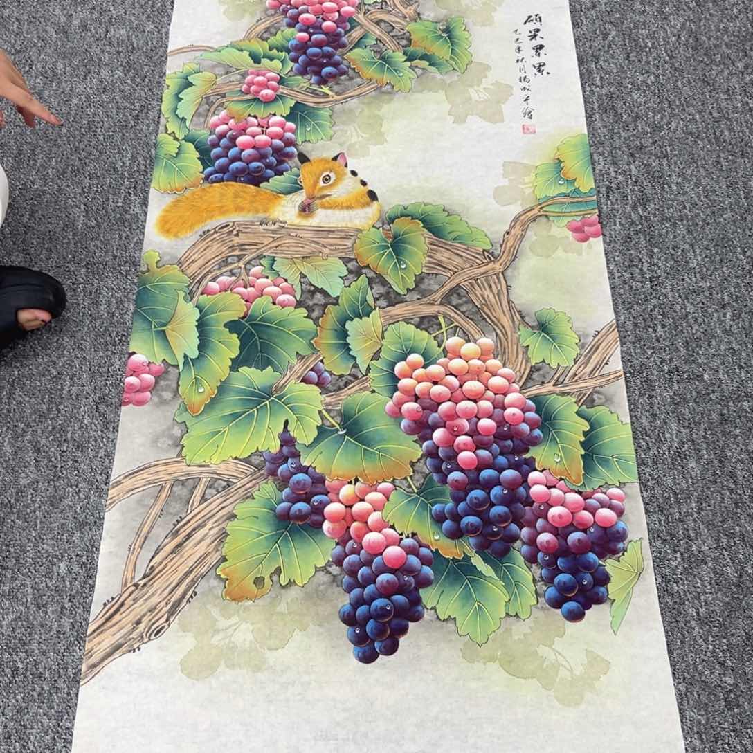 国画纯手绘宗华作品欣赏