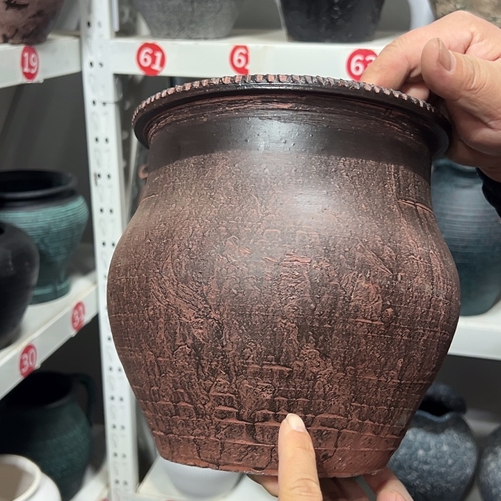 复古红高20口20带孔