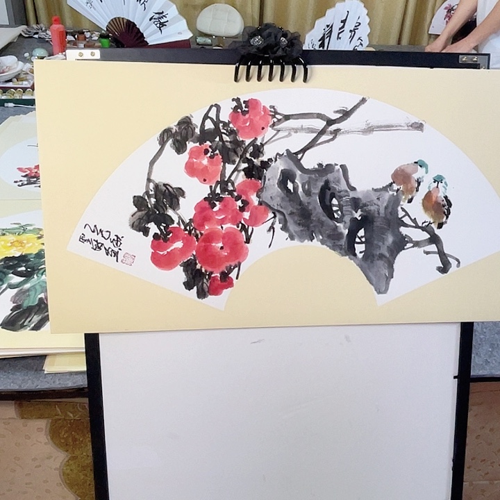 国画张圣敏先生纯手绘作品