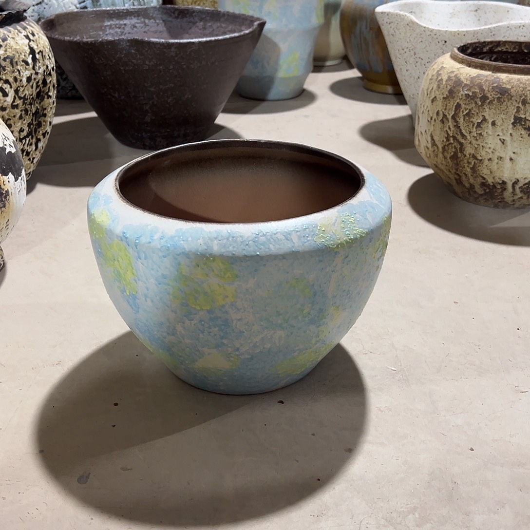 紫砂花盆高20/23花盆