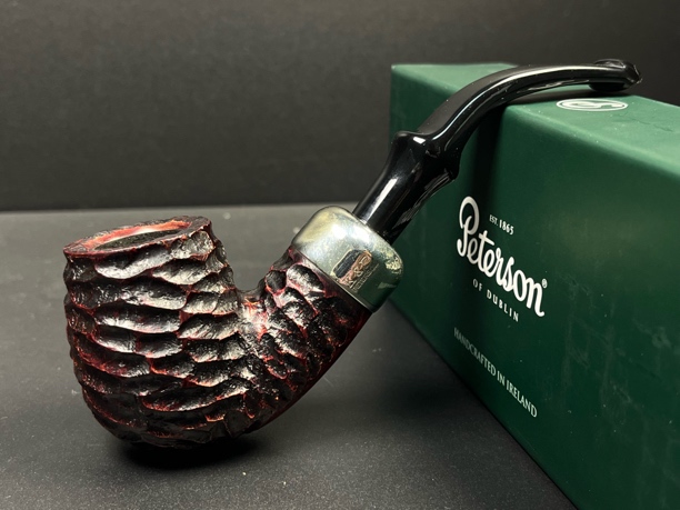 爱尔兰彼得森雕刻系统斗307型号石楠木烟斗 内径19.5斗深38
