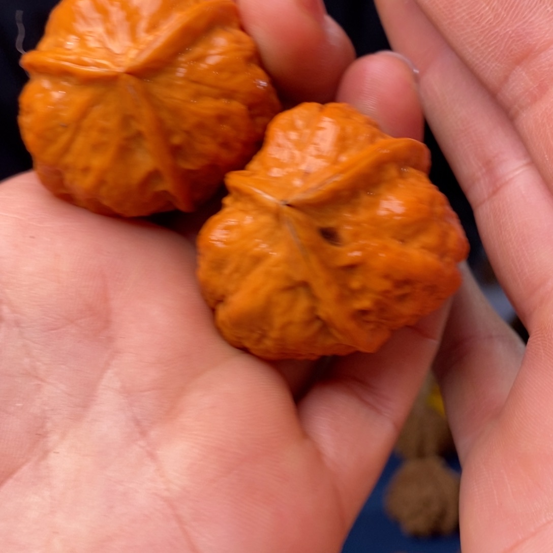 文玩核桃吊坠文玩核桃三棱36～37