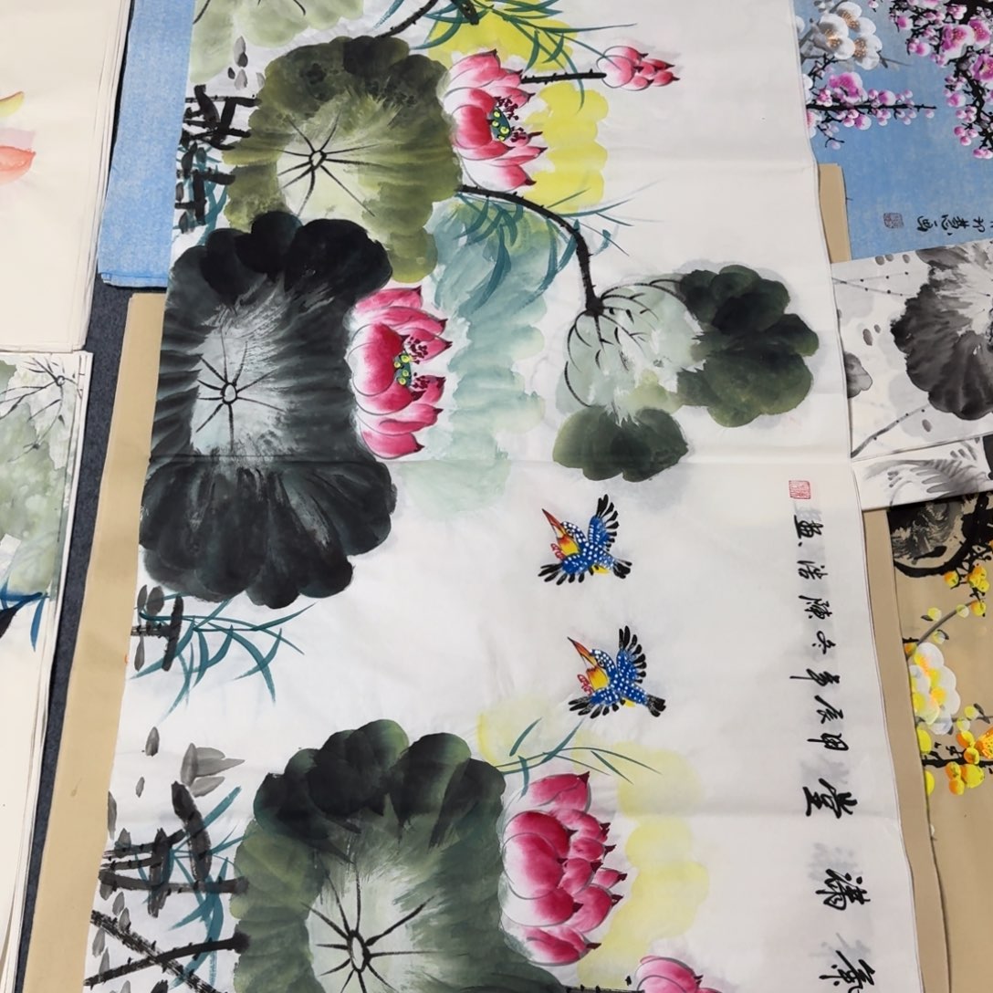 国画晓彤美术馆直播间