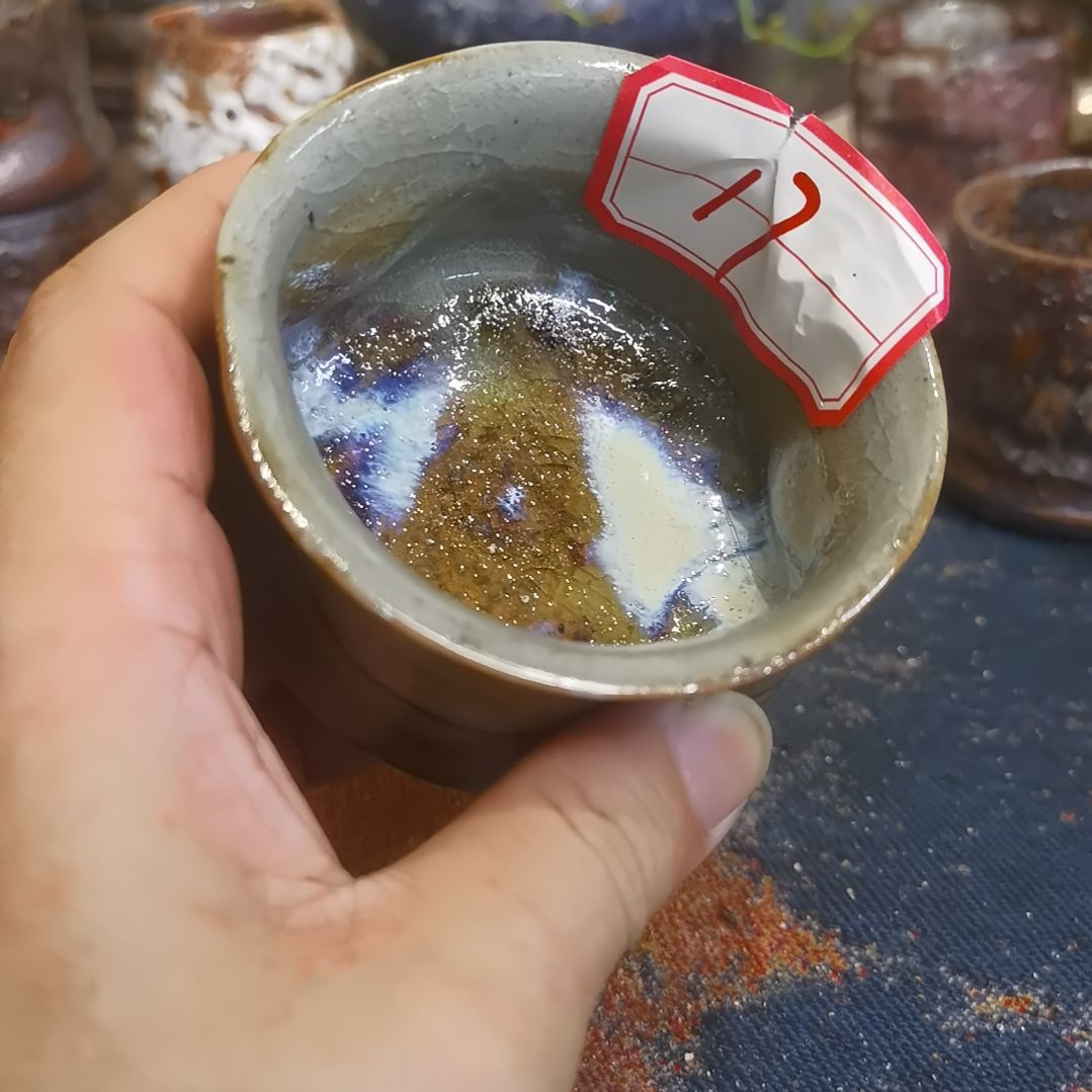 摆件手工高温原矿窑变新品福利