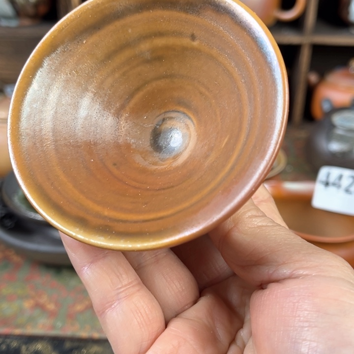 杯柴烧茶器主人杯