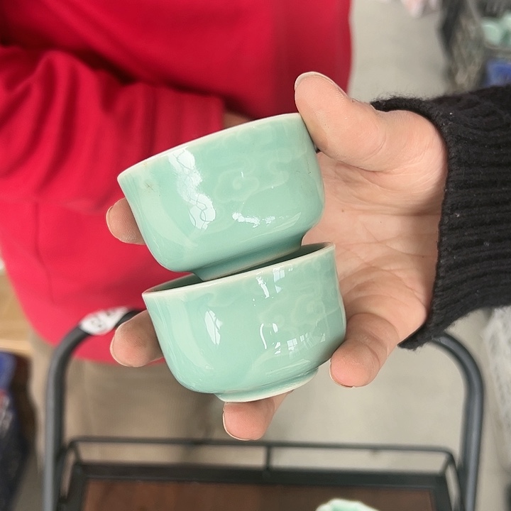 小米茶器龙泉青瓷