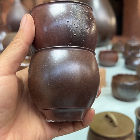 空***✘戬谷龙窑柴烧茶杯112
